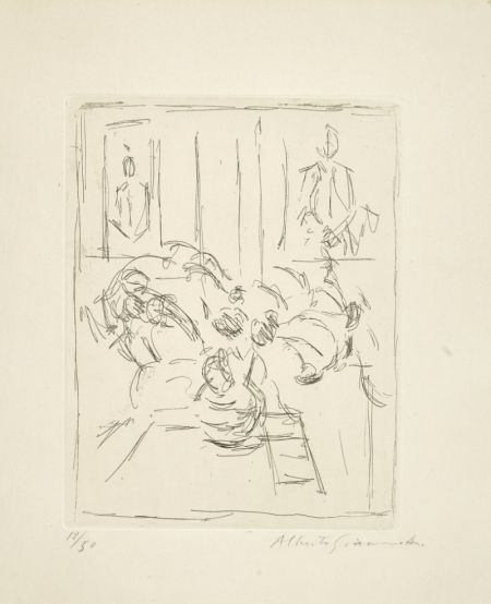 Alberto Giacometti, Bouquet aux deux portraits Paradou Art