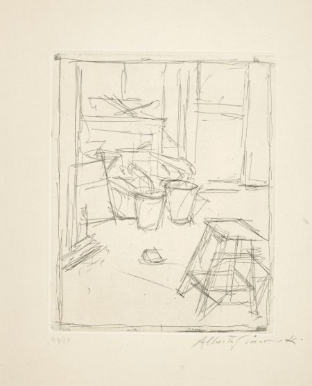 Alberto Giacometti Atelier aux deux seaux